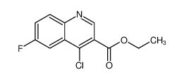 4-氯-6-氟喹啉-3-甲酸乙酯