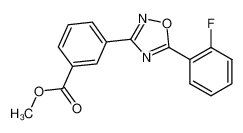 3-(5-(2-氟苯基)-1,2,4-恶二唑-3-基)苯甲酸甲酯