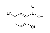 5-溴-2-氯硼酸