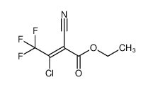 3-氯-2-氰基-4,4,4-三氟丁基-2-烯酸乙酯