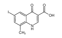 6-碘-8-甲基-4-氧代-1,4-二氢喹啉-3-羧酸