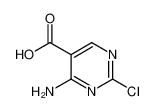 4-氨基-2-氯嘧啶-5-羧酸