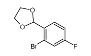 2-(2-溴-4-氟苯基)-1,3-二氧戊环