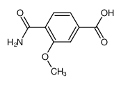 4-氨基甲酰基-3-甲氧基苯甲酸