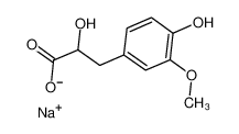 3-(4-羟基-3-甲氧苯基)乳酸钠