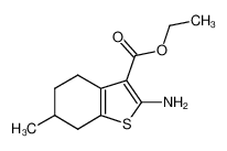 2-氨基-6-甲基-4,5,6,7-四氢-苯并噻吩-3-甲酸乙酯