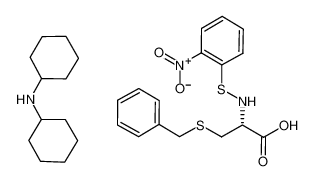 N-(2-硝基苯亚磺酰基)-S-苯甲基-L-半胱氨酸双环己基铵盐
