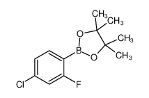 2-(4-氯-2-氟苯基)-4,4,5,5-四甲基-1,3,2-二氧硼杂环戊烷