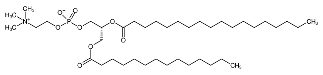 1-肉豆蔻酰基-2-硬脂酰基-sn-甘油-3-磷酸胆碱