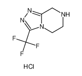 3-(三氟甲基)-5,6,7,8-四氢-[1,2,4]三唑并[4,3-a]吡嗪盐酸盐