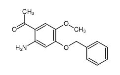 1-(2-氨基-4-苄氧基-5-甲氧基苯基)乙酮