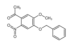 1-(4-(苄氧基)-5-甲氧基-2-硝基苯基)乙酮