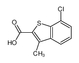 7-氯-3-甲基苯并[b]噻吩-2-羧酸