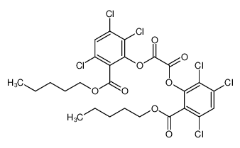 双(2,4,5-三氯水杨酸正戊酯)草酸酯
