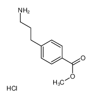 4-(3-氨基丙基)苯甲酸甲酯盐酸盐