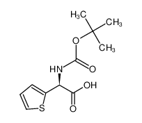 (R)-2-((叔丁氧基羰基)氨基)-2-(噻吩-2-基)乙酸