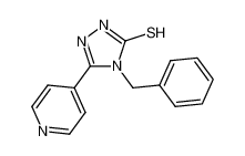 4-苄基-5-(吡啶-4-基)-4H-1,2,4-三唑-3-硫醇