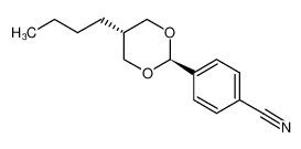 反-4-(5-丁基-1，3-二氧六环-2-基)苯腈