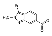 3-Bromo-2-methyl-6-nitro-1H-indazole