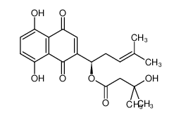 β-羟基异戊酰紫草素