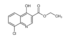 4-羟基-8-氯喹啉-3-羧酸乙酯