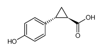 (1S，2S)-rel-2-(4-羟基苯基)环丙烷-1-羧酸