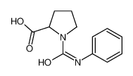 1-(苯基氨基甲酰基)吡咯烷-2-羧酸