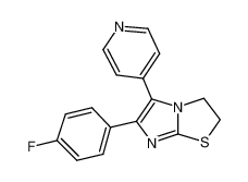 6-(4-氟苯基)-5-(4-吡啶基)-2,3-二氢咪唑并[2,1-b]-噻唑