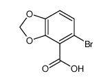 5-溴苯并[1，3]二氧戊环-4-羧酸
