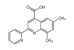 6,8-二甲基-2-(吡啶-2-基)喹啉-4-羧酸