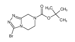 7-Boc-3-溴-5，6，7，8-四氢-1，2，4-三唑并[4，3-a]吡嗪