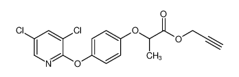 2-[4-[(3，5-二氯-2-吡啶基)氧基]苯氧基]-丙酸-1-丙炔酯