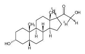Tetrahydrodeoxycorticosterone-d3