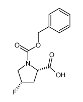 (2S，4S)-1-((苄氧基)羰基)-4-氟吡咯烷-2-甲酸