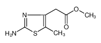 (2-氨基-5-甲基-1,3-噻唑-4-基)乙酸甲酯