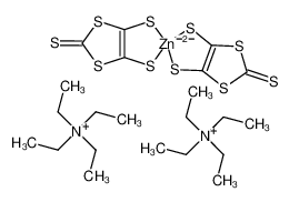 双(1,3-二硫杂环戊二烯-2-硫酮-4,5-二硫醇酸根)锌 双(四乙基铵)盐