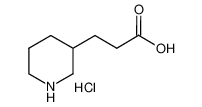 3-(Piperidin-3-yl)propanoic acid hydrochloride