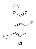 5-氨基-4-氯-2-氟苯甲酸甲酯