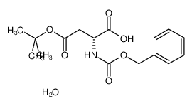 苄氧羰基-D-天冬氨酸 4-叔丁酯一水物