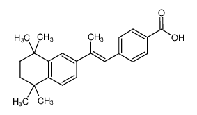 (E)-4-(2-(5,5,8,8-四甲基-5,6,7,8-四氢萘-2-基)丙-1-烯-1-基)苯甲酸