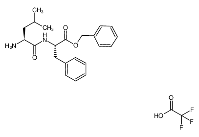苄基L-亮氨酰-L-苯丙氨酸酯2，2，2-三氟乙酸酯