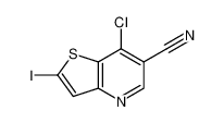 2-碘-7-氯噻吩并[3，2-b]吡啶-6-甲腈