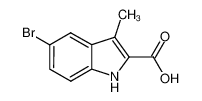 5-溴-3-甲基-1H-2-吲哚甲酸