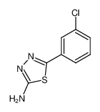 5-(3-氯苯基)-1,3,4-噻二唑-2-胺