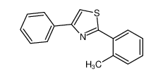 4-苯基-2-(O-甲苯基)噻唑