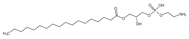 1-硬脂酰基-2-羟基-sn -甘油-3-磷酸乙醇胺