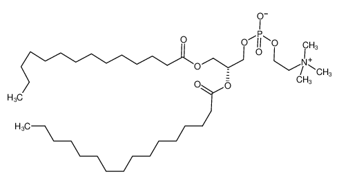 1-肉豆蔻酰基-2-棕榈酰基-sn-甘油-3-磷酸胆碱