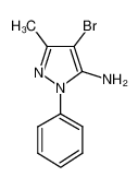 5-氨基-4-溴-3-甲基-1-苯基吡唑