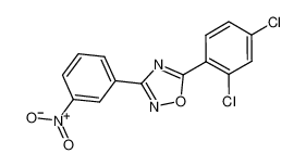 5-(2，4-二氯苯基)-3-(3-硝基苯基)-1，2，4-恶二唑