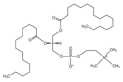 1-棕榈酰基-2-肉豆蔻酰基-sn-甘油-3-磷酸胆碱
